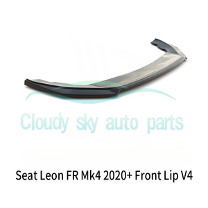 Adapté pour <span class=keywords><strong>Seat</strong></span> <span class=keywords><strong>Leon</strong></span> <span class=keywords><strong>FR</strong></span> 2020, lèvre avant Mk4. - Product Image 6