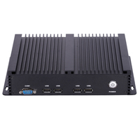 ELSKY Venta caliente sin ventilador j4125 mini pc Ubuntu Windows IPC J4125 CPU mini ITX placa base 12V5A PC industrial