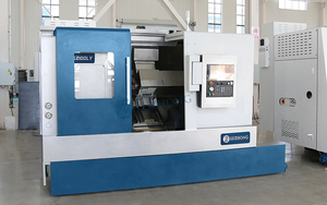 TCK2100LY Alta velocidad GSK Heavy Duty Twin Spindle Horizontal <span class=keywords><strong>CNC</strong></span> Torno Máquina de escritorio Metal Slant Bed Torno - Product Image 2