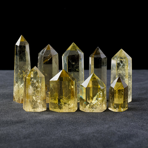 Bán Buôn Tinh Thể Tự Nhiên Brazil <span class=keywords><strong>Citrine</strong></span> Cột Đánh Bóng Nguyên Đá Lục Giác Duy Nhất Chỉ Cột Trang Chủ Máy Tính Để Bàn Trang Trí - Product Image 4