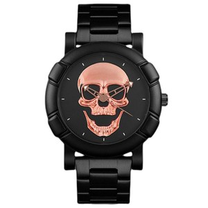 Nuevo Reloj <span class=keywords><strong>de</strong></span> <span class=keywords><strong>Hombre</strong></span> con Diseño <span class=keywords><strong>de</strong></span> Calavera <span class=keywords><strong>Grande</strong></span> y Moderno, con Juego <span class=keywords><strong>de</strong></span> Pulseras <span class=keywords><strong>de</strong></span> Cadena, Reloj <span class=keywords><strong>de</strong></span> Cuarzo Elegante <span class=keywords><strong>para</strong></span> Negocios - Product Image 4