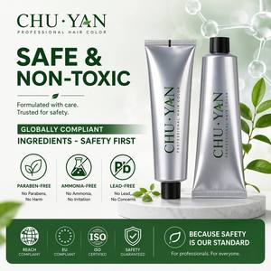 ครีมย้อมผมชูยาน เจนเทิล เกรย์ คัฟเวอร์เรจ สูตรบำรุงหนังศีรษะสำหรับวัยกลางคน ปราศจากแอมโมเนีย สารสกัดจากพืช ย้อมติดทนนานระดับซาลอน - Product Image 1