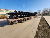 Connecteurs hexagonaux à bride pour trépan de forage continu OEM SY CFA, épaisseur 8-30 mm, pour forage 150-1200 mm