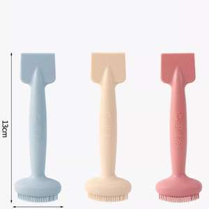 Brocha de Silicona para Mascarillas Faciales, Aplicador de Doble Punta para Limpiar el Rostro, Herramienta de Masaje para Mascarillas de Lodo, Personalizable - Product Image 4