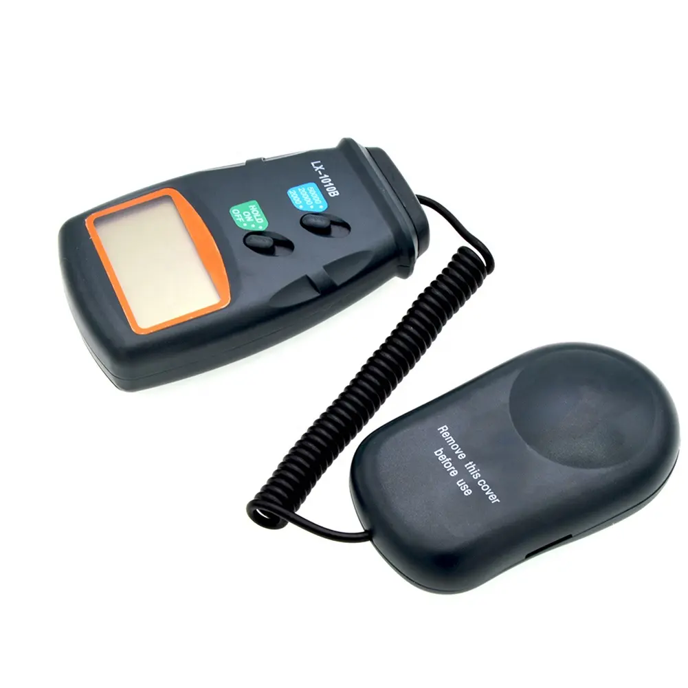 Handheld digital lux meter lx1010b with photodetector