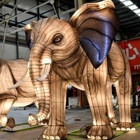 Yizhan Maßgefertigte Outdoor-Tierfiguren-Lichter & Festival-Laternen für Spielplätze und Einkaufszentren