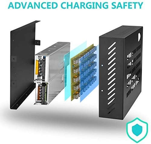 Station de charge USB 500W, 100 ports, station d'alimentation USB multi-ports, compatible avec tous <span class=keywords><strong>les</strong></span> appareils 5V, fonction PD, station de charge de bureau - Product Image 2