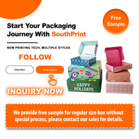Muestra Gratis Caja de Envío Postal de Cartón Corrugado para Cosméticos en Color Rosa con Logotipo Personalizado