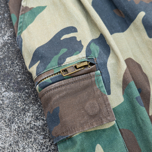 TOPSHOW Vente en gros de shorts capri camouflage personnalisés avec logo pour hommes, streetwear, shorts cargo camouflage d'été - Product Image 4