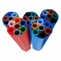 Tubos de Microductos Cuadrados de Alta Presión Directos de Fábrica, Tubos Flexibles y Duraderos de HDPE para Microcables, Conducto Subterráneo de Fibra Óptica