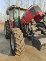 Tracteur agricole d'occasion S1304-C Massey Ferguson 130 CV 4 roues motrices avec cabine et climatisation