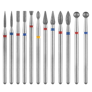 Fraise à ongles en acier inoxydable pour le nettoyage des cuticules et le polissage, idéale pour la manucure et la pédicure professionnelles - Product Image 1