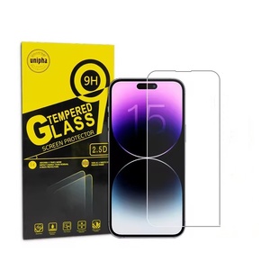 Điện Thoại Di Động Đầy Đủ Bìa 2.5D Tempered Glass Bảo Vệ Màn Hình Cho IP 16 15 14 13 12 11 Pro Max - Product Image 1