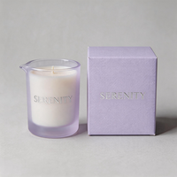 Vente en gros de pots à bougies en verre soufflé à la main noir mat avec bec verseur, 10oz, 12oz, 14oz, pour bougies de massage et fournitures de marquage