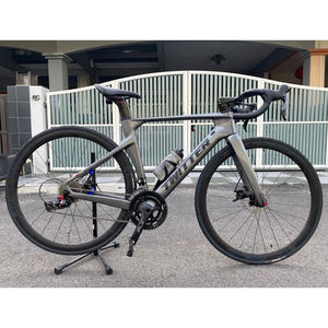 Bicicleta de Carretera de Carbono Aero Ligera Twitter R10, 700C, <span class=keywords><strong>Shimano</strong></span> Claris R2000 22 Velocidades, Freno de Disco Hidráulico, Bicicleta de Carreras y Ciudad - Product Image 2