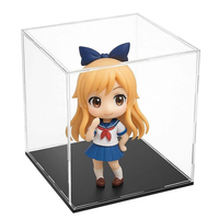 Boîte de présentation en acrylique haute transparence anti-poussière pour figurines, jouets, voitures, blocs de construction pour le rangement - Vente en gros