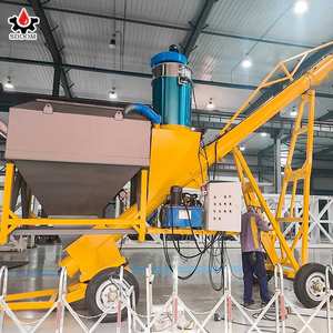 Convoyeur de poudre circulaire, équipement de convoyeur à vis, avec trémie - Product Image 2