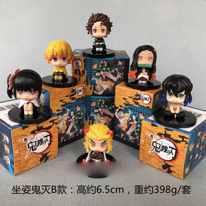 Mistery Box Anime Cool Cartoon demone <span class=keywords><strong>Action</strong></span> <span class=keywords><strong>Figure</strong></span> <span class=keywords><strong>3D</strong></span> Doll Blind Box ornamento da scrivania Set di scatole a sorpresa accessori - Product Image 3
