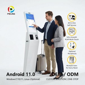 Affichage numérique interactif avec imprimante de <span class=keywords><strong>paiement</strong></span> NFC, kiosque tactile en libre-service pour restaurants, commerces, hôpitaux, aéroports - Product Image 1