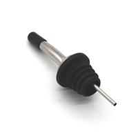 Verseur conique LIXING pour vin et huile d'olive - Verseur de bouteille en acier inoxydable avec bouchon anti-poussière et bouchon hermétique, versement sans gouttelettes