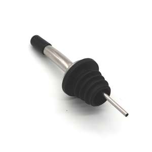 Bico Dosador Cônico de Aço Inoxidável para Garrafa de Vinho com Tampa Protetora Bico de Metal para Azeite com Vedação Ferramentas de Bar - Product Image 4
