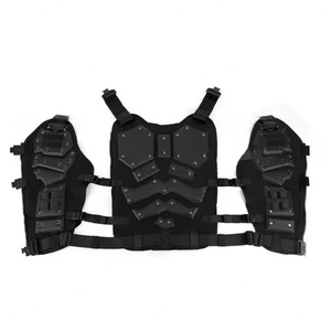 Chaleco Táctico AmpsafeX Negro Caqui, Nuevo Diseño, con Placa Protectora Rígida de EVA, Secado Rápido, Impermeable, para Actividades al Aire Libre y CS - Product Image 4