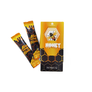 Bâtonnets de miel pur naturel en sachet individuel, format voyage, vente chaude, marque personnalisée OEM - Product Image 3