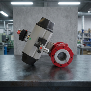 Vanne à boisseau sphérique doublée Allied Core International SGI/ASTM A216 Gr. Matériel WCB Garantie de 1,5 an Fabriqué en Inde - Product Image 2
