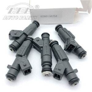 0280156254 032906031G ขายส่งอะไหล่รถยนต์ HDE หัวฉีดน้ำมันเชื้อเพลิงสำหรับรถยนต์ VW Fox - Product Image 5
