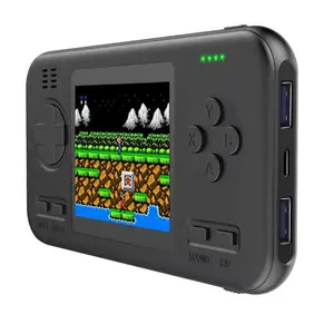 Console di gioco tascabile Power Bank 2-in-1 schermo a colori Nostalgia Tetris con Power Bank Mini portatile Power Bank giocatore di gioco