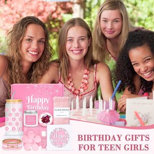 Coffret cadeau promotionnel Joyeux Anniversaire pour femme, mère, sœur : gobelet, <span class=keywords><strong>bougie</strong></span> parfumée, carte-cadeau, boîte cadeau pour femme - Product Image 6