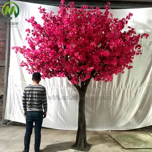 מלאכותי בוגנוויליה עץ גדול גבוהה סימולציה פרח עץ פו בוגנוויליה פרח עבור גן חתונה דקורטיבי