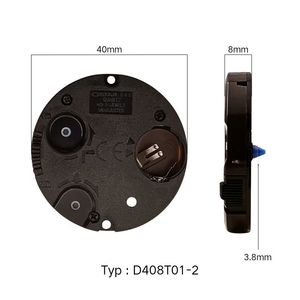 Ostar Thạch Anh Phong Trào Đồng hồ phong trào thành phần đường kính <span class=keywords><strong>40mm</strong></span> nhỏ Vòng đồng hồ báo thức phong trào - Product Image 5