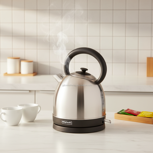 Bouilloire électrique Ousheng Dom Shape en acier inoxydable de qualité alimentaire avec finition bois et fenêtre de niveau d'eau - Product Image 5