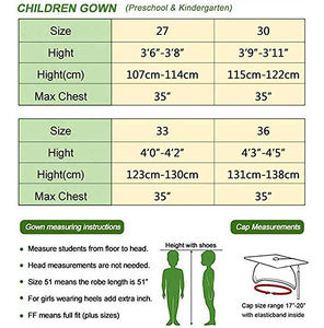 Toga e <span class=keywords><strong>Cappello</strong></span> di Laurea Opaco Viola 2026 con Nappa per Bambini in Età Prescolare - Product Image 5