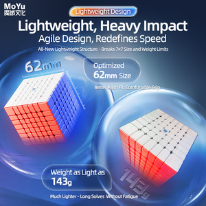 MoYu AoFu V5 7x7 Speed <span class=keywords><strong>Cube</strong></span> Single Track Magnetic Puzzle Toy Magic <span class=keywords><strong>Cube</strong></span> <span class=keywords><strong>7x7x7</strong></span> - Product Image 4