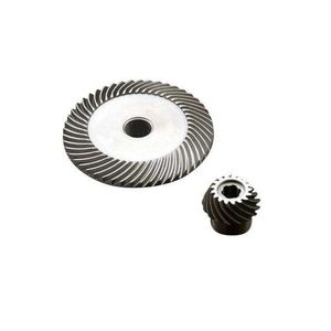 Engranaje cónico espiral de acero forjado mecanizado cnc de piñón y fabricante personalizado - Product Image 3
