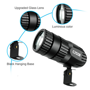 Proyector <span class=keywords><strong>LED</strong></span> <span class=keywords><strong>Pinspot</strong></span> <span class=keywords><strong>RGBW</strong></span> 4 en 1 de 15W con Control Remoto Automático, IP33, 4100K Blanco Neutro, AC 85-265V para Fiestas, Clubes, Escenarios y Eventos - Product Image 4