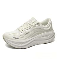 Vente en gros personnalisée de chaussures de sport décontractées en maille légère, élastique et respirante de grande taille pour hommes et femmes
