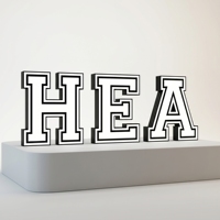Signalétique LED dimensionnelle rétroéclairée personnalisée Zhilin en PVC/acrylique/acier inoxydable, étanche, publicité personnalisable avec CE RoHS