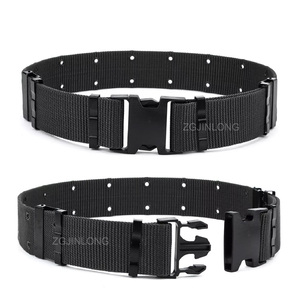 Biểu Tượng Tùy Chỉnh Đồng Phục Màu Đen Người Đàn Ông Nylon An Ninh Tiện Ích Tactical Clip Belt Set Nhiệm Vụ Thiết Bị Cá Nhân Khóa Clasp - Product Image 1