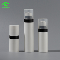 Emballage cosmétique sans air en plastique PP de 15 ml, 30 ml, 50 ml avec pompe, flacon pour lotion et crème, emballage cosmétique PPWR