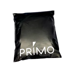 Good quality custom poly mailers apparel polymailer material PE black plastic big courier polybag mailing bags for clothing