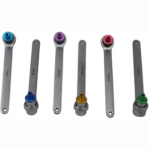 Jeu de clés de purge de <span class=keywords><strong>frein</strong></span> et d'embrayage multi-tailles (7, 8, 9, 10, 11, 12 mm) avec clé à 12 points et valve de retenue - Product Image 4