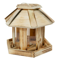 Mangeoire à oiseaux en bois