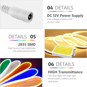 스마트 네온 라이트 스트립 유연한 네온 라이트 led 스트립 12v led 스트립 광고 네온 표지판 - Product Image 4