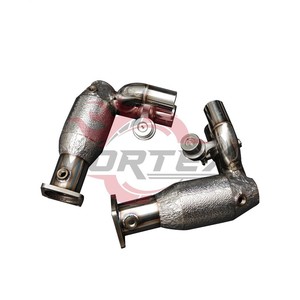 ท่อไอเสียคาตแบ็คสแตนเลสแบบมีวาล์วรุ่น Vortex สำหรับ Porsche 911 991.2 Carrera 3.0T ปี2015–2018พร้อมหม้อพัก - Product Image 5