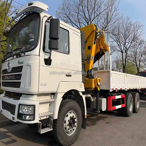 Camion lourd Shacman X3000 H3000 6x4 12 roues avec <span class=keywords><strong>grue</strong></span> montée Sany-Palfinger 20 tonnes 25 tonnes 30 tonnes, <span class=keywords><strong>grue</strong></span> à flèche hydraulique - Product Image 6