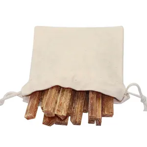 All Natural Feuerstarter Fatwood Stick Camping Wood Stove Firestarter With Burlap Pouch