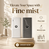 Diffuseur de parfum mural compact à piles pour la maison, idéal pour la chambre et le salon, diffuseur d'odeurs pour usine